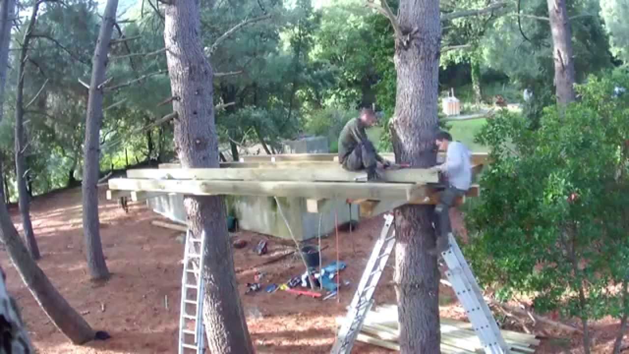 Cabane en bois - Paysagiste L'île Verte