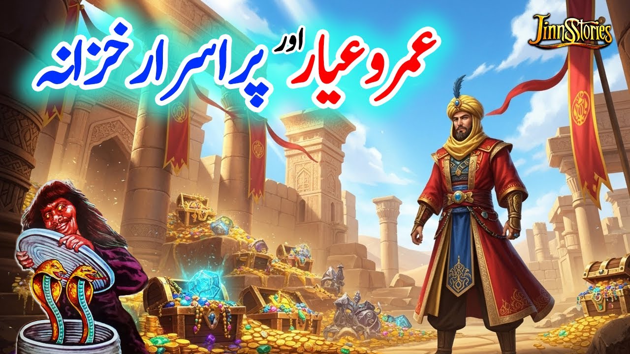 Umro Ayyar Aur Purisrar Khazana | Umro Ayar Ki Talismati Jadui Kahaniyan | Jinn Stories