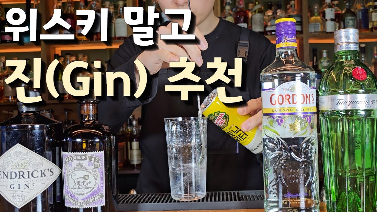 단계 별로 마셔봐야 하는 진(Gin) 추천, 진&토닉 한잔 어때요?