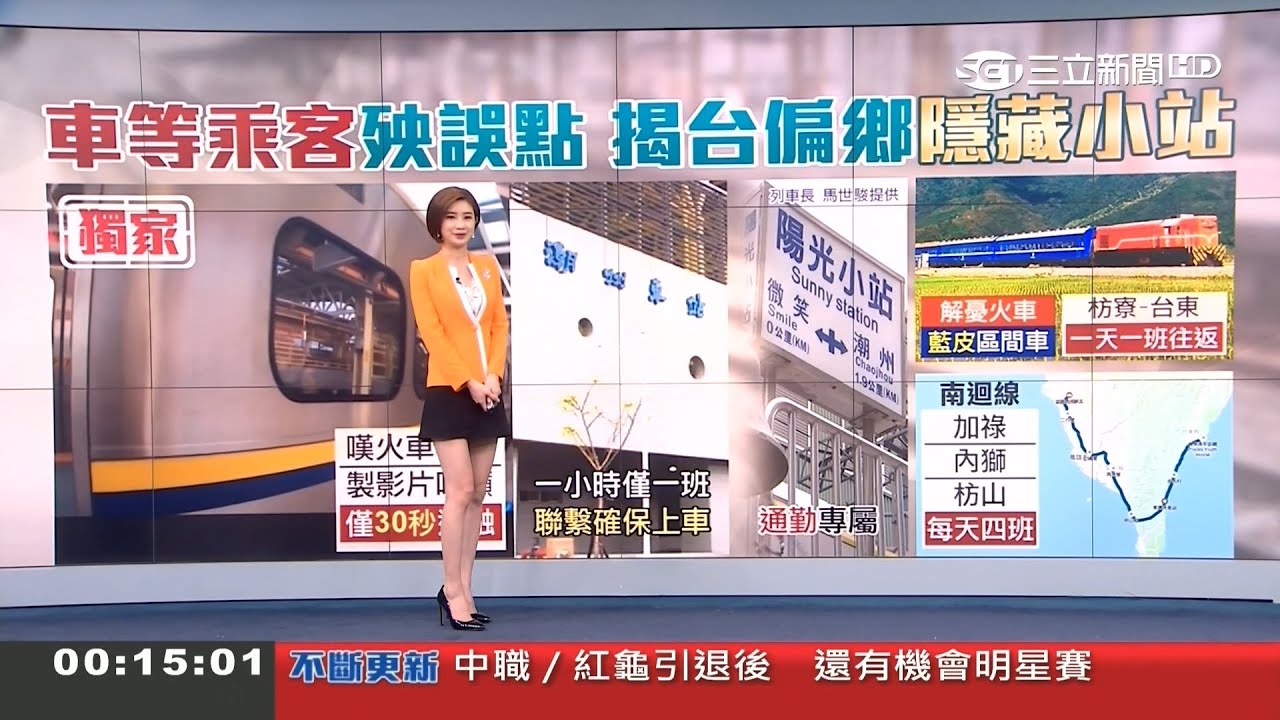 三立新聞主播鄭凱中 夜間新聞播報片段(2019/4/19)