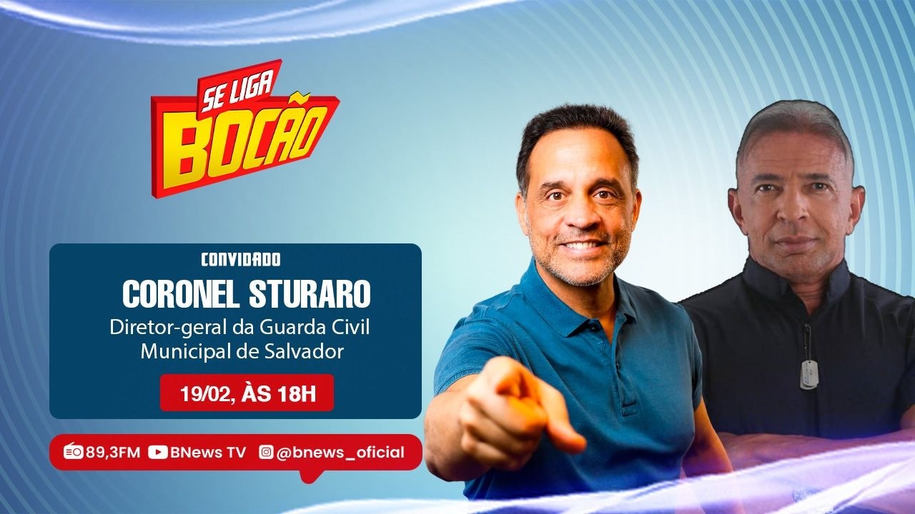 Coronel Sturaro no Se Liga Bocão desta quinta-feira (19/02/2026)