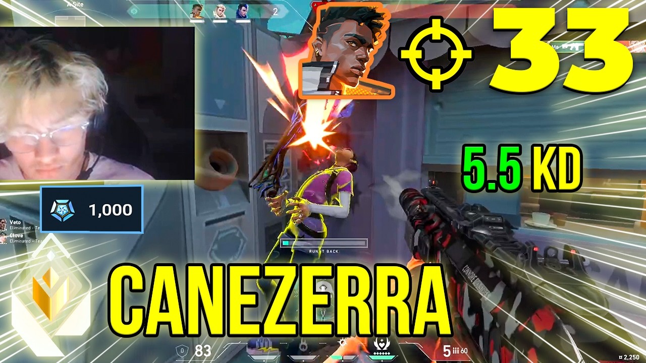 5,5 K/D TO ŚMIESZNE 😤 - Canezerra niszczy Radiant na Pearl | Mistrzowska klasa Phoenix 🔥