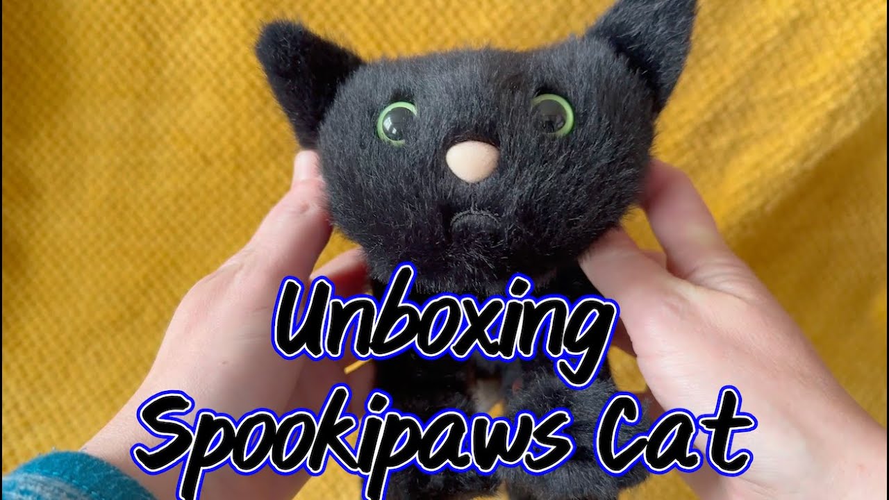 Jellycat Halloween Unboxing - Spookipaws Cat!