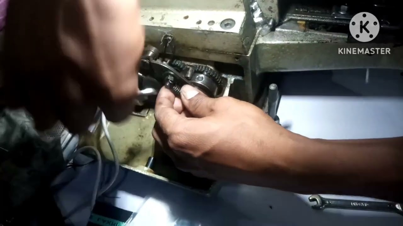 botton maseen repairing