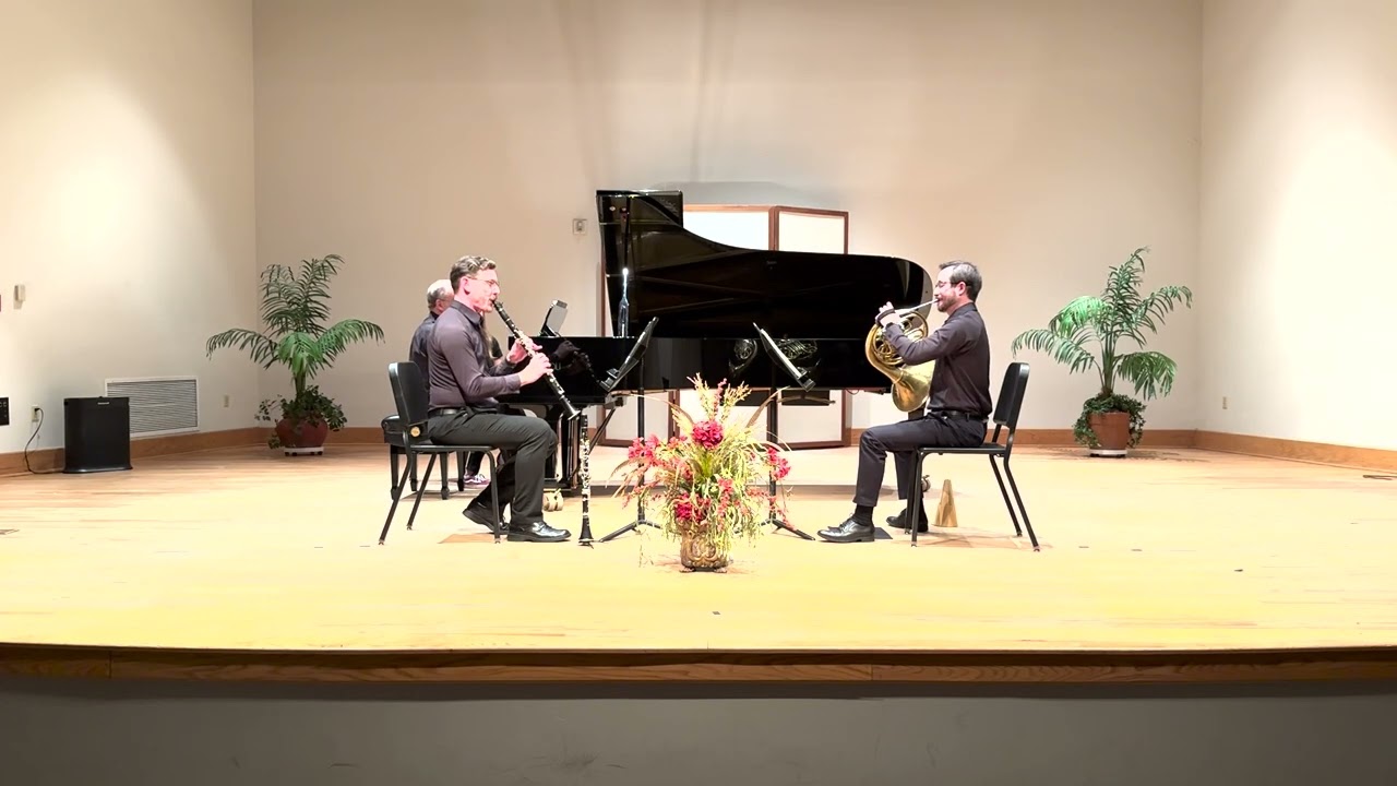 Gina Gillie, Three Paintings for Clarinet, Horn, and Piano *World Premiere