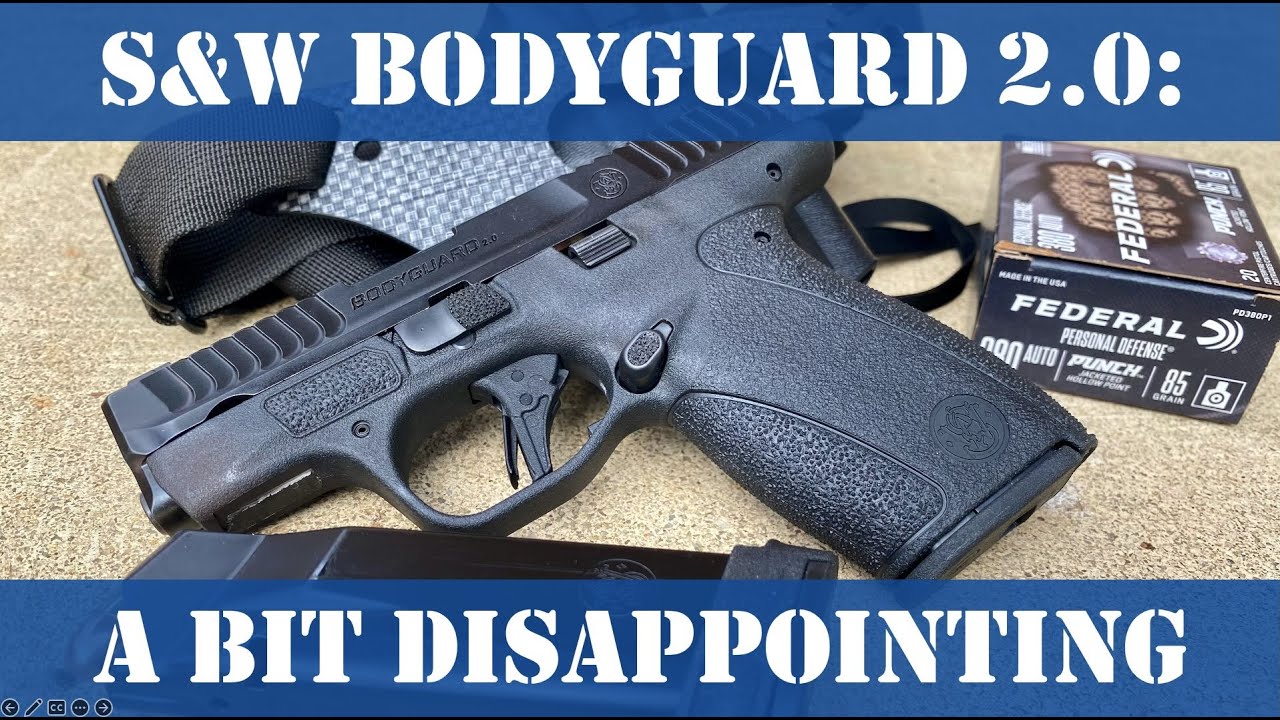S&W Bodyguard 2.0 Review:  A Bit of a Disappointment