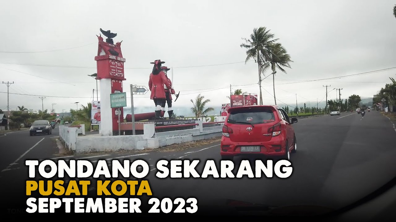 TONDANO | SUASANA JALAN PUSAT KOTA