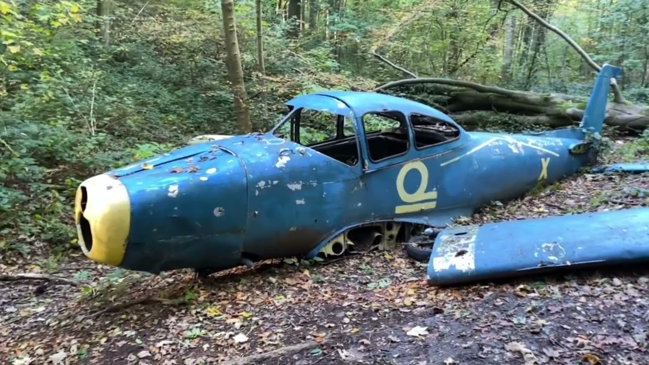 Das abgestürzte u.verlassene Flugzeug Vers.1.0