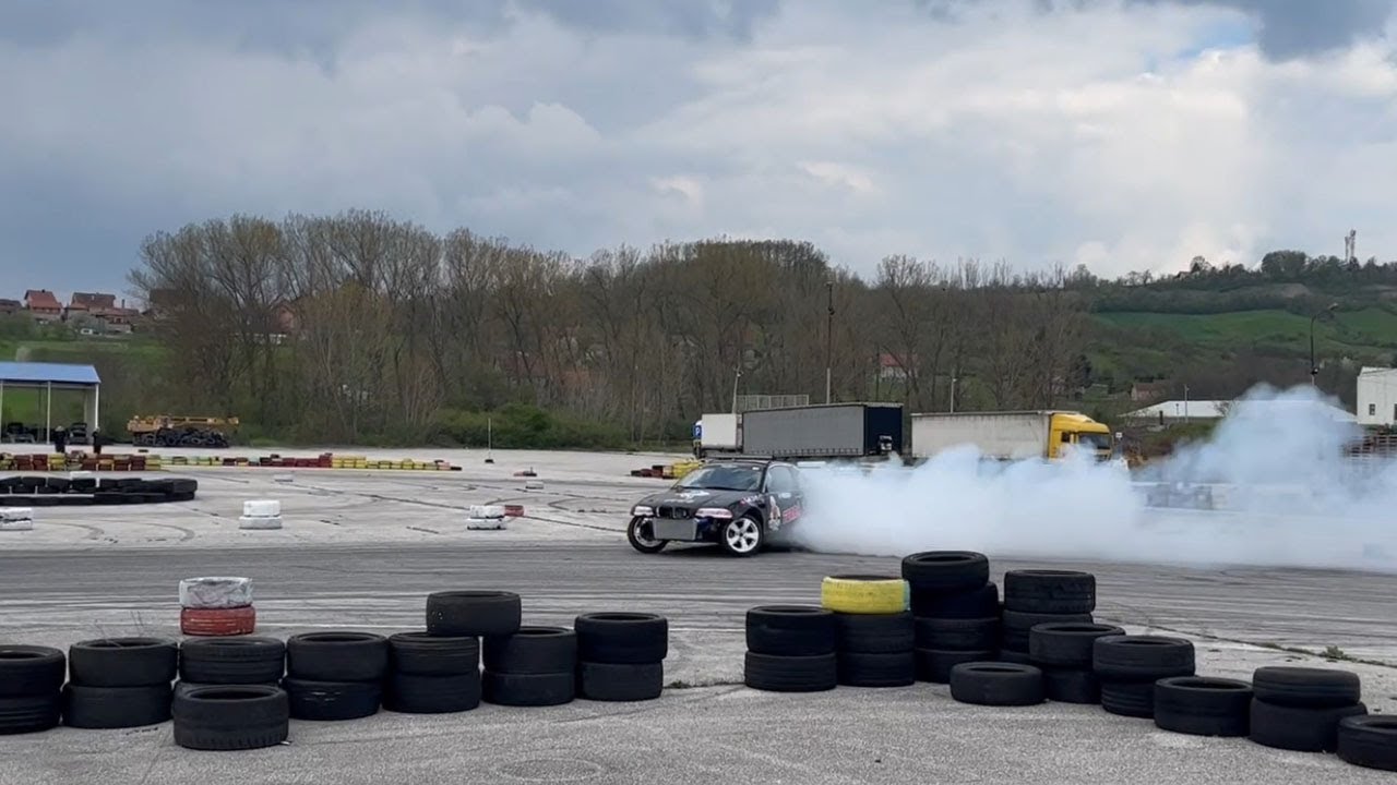 M52B28 Turbo 300HP drift - test