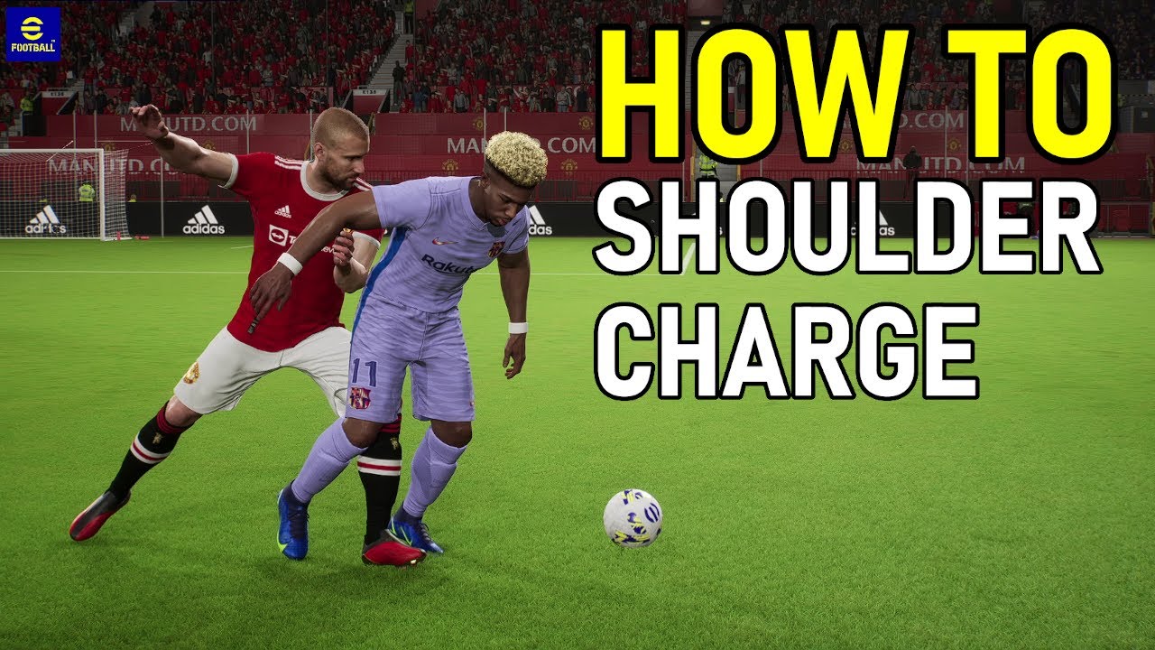 Shoulder Charge EXPLAINED - How To Defend In eFootball 2022 Version 1.1