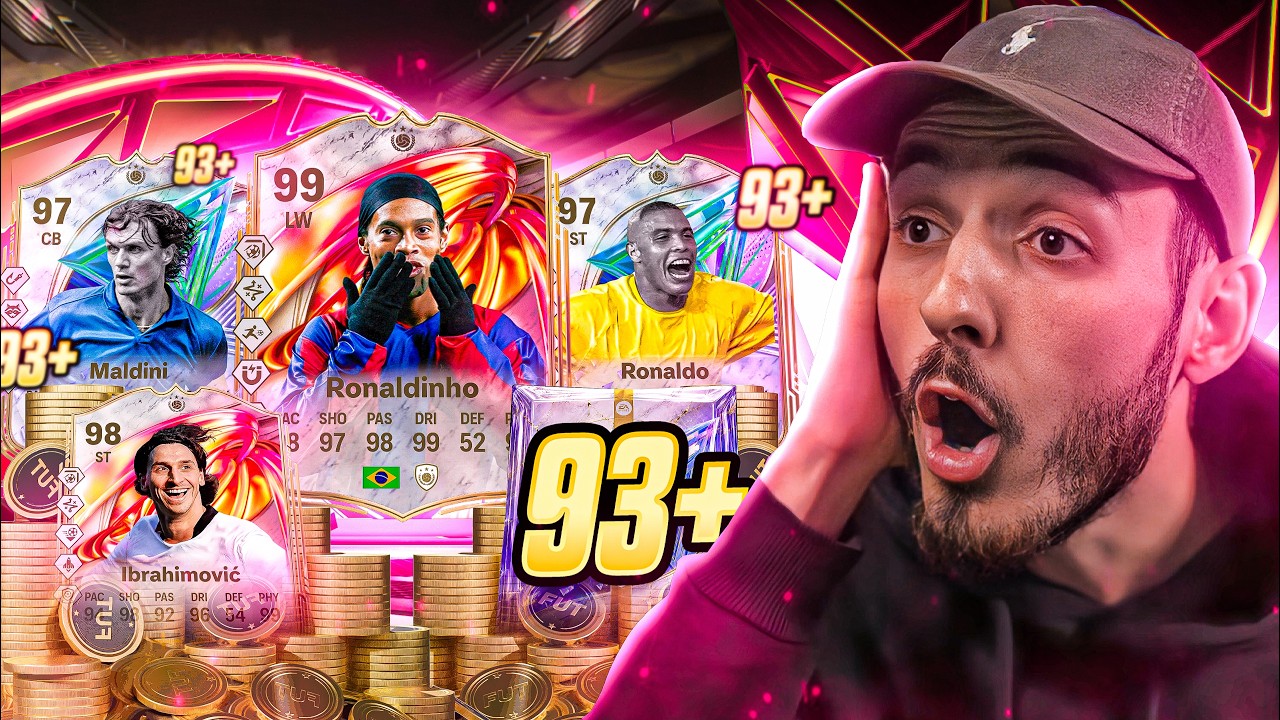 I'M OPENING UNLIMITED 93+ ICON PACKS & 5/15 FUTTIES PLAYER PICKS! 🔥 - FC 26 Ultimate Team