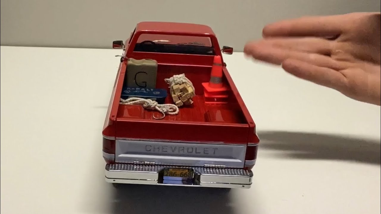 1/18 DIY scale accessories