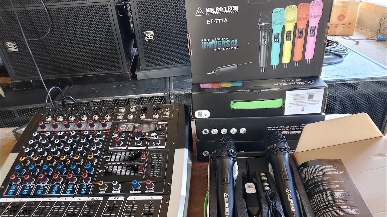 ✅Micro Tech ET-777Aไมค์ลอยพกพา คุณภาพเสียงดี ราคาถูก สนใจสินค้า T065-3364269