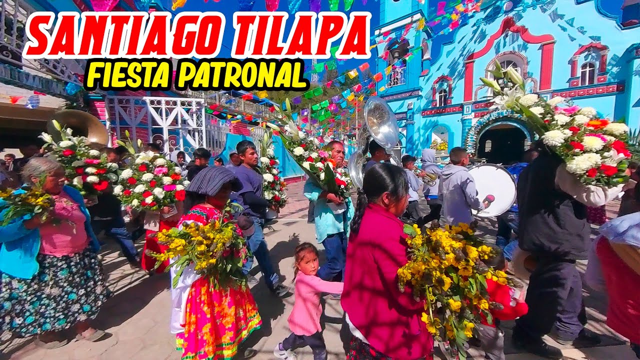 Celebrando A Santiago Apostol en Santiago Tilapa, Coicoyán de las Flores Oaxaca 24 de Enero 2024