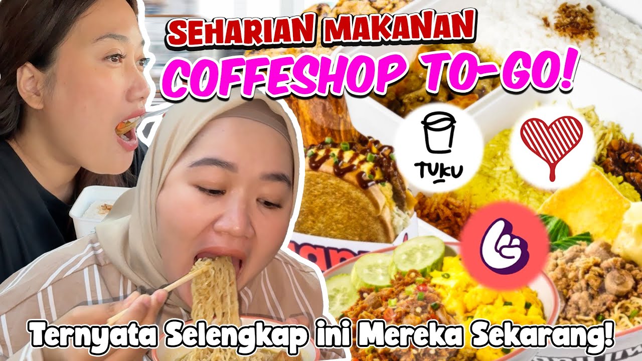 SEHARIAN MAKAN MAKANAN COFFEESHOP PALING TERKENAL DI INDONESIA! SIAPA JUARANYA🤔