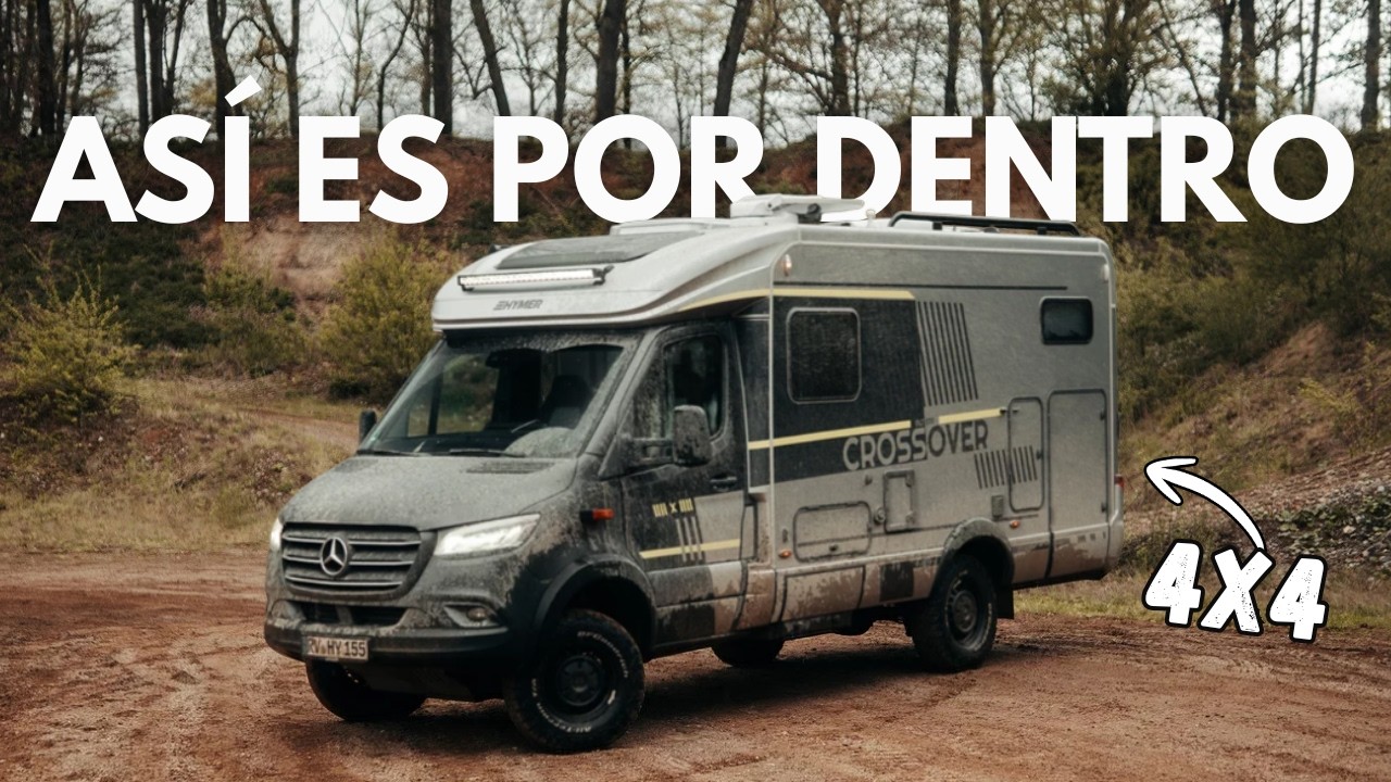 Silent Tour AUTOCARAVANA 4x4 EXTREMA 🚐 HYMER ML-T 570 Crossover | Lujo Off-Road