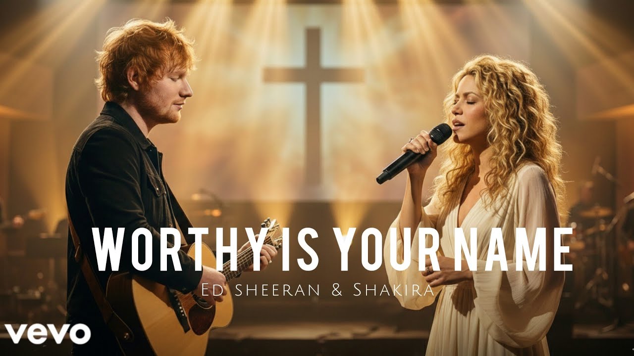 Ed sheeran & Shakira - Worthy Is Your Name 😇(2026)