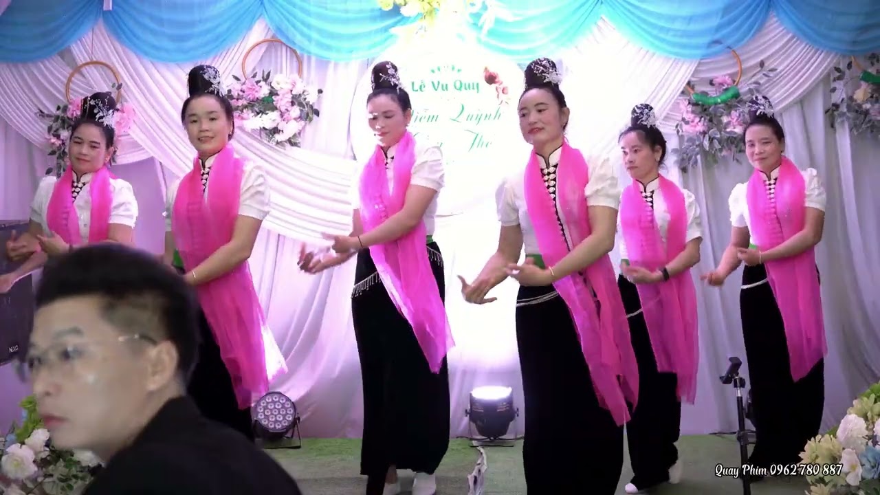 Vũ điệu inh lả ơi _ đội văn nghệ gia đình  _ mừng lễ vu quy Diễm Quỳnh _ Cầm Thế