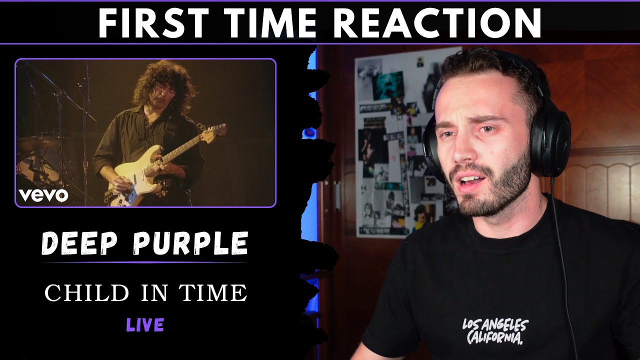 ПЕРВАЯ РЕАКЦИЯ НА DEEP PURPLE - CHILD IN TIME (ЖИВОЕ КОНЦЕРТ)
