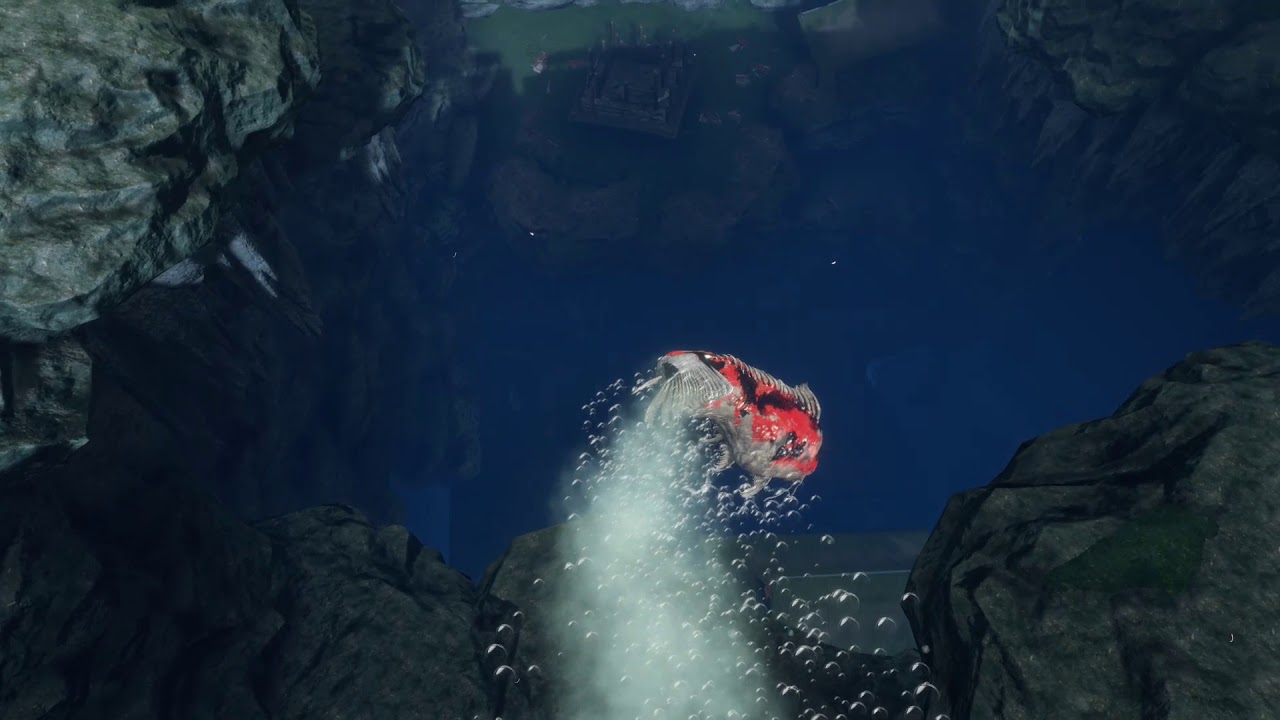 Sekiro Out of Bounds - The Three Great Carps of the Fountainhead Palace