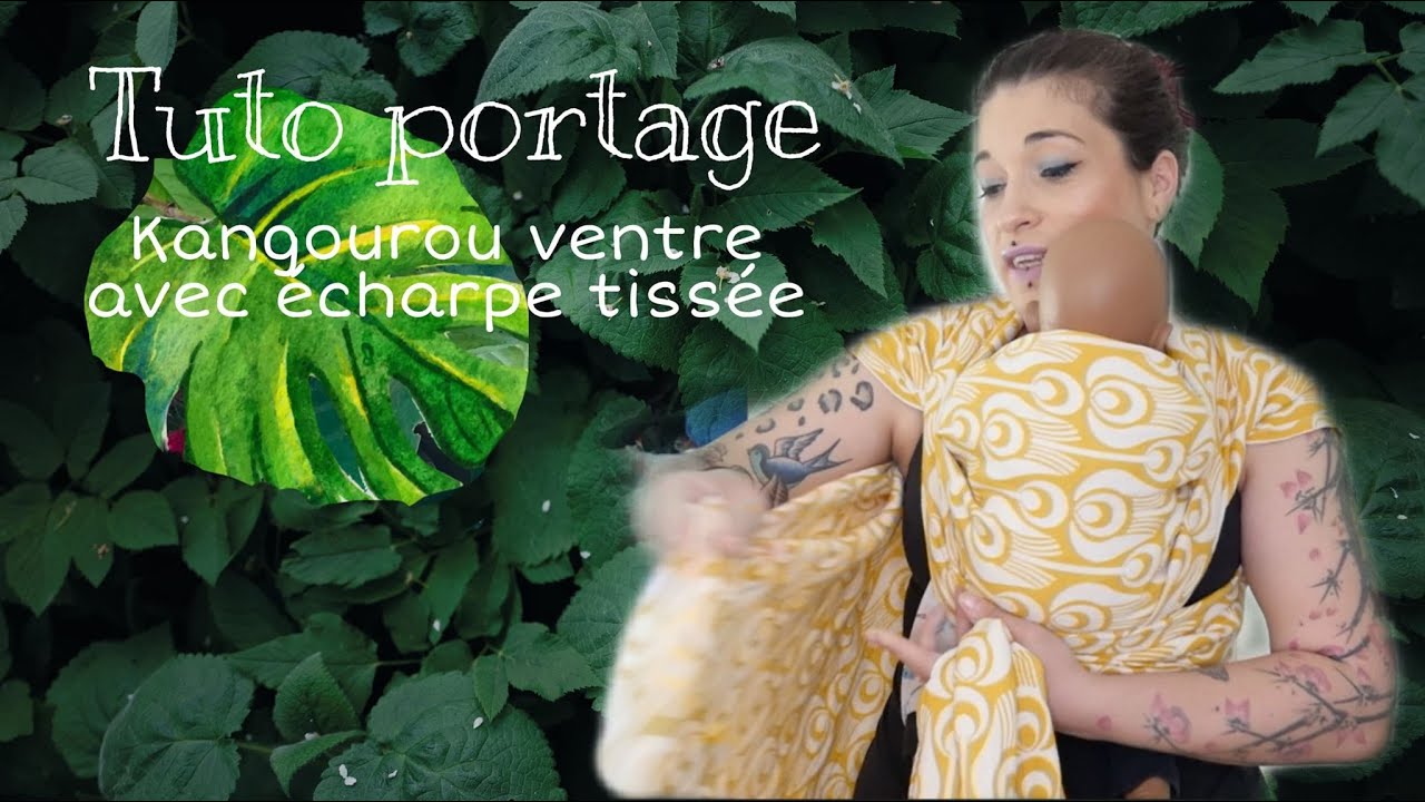 [TUTO PORTAGE] Kangourou ventre (et allaitement)