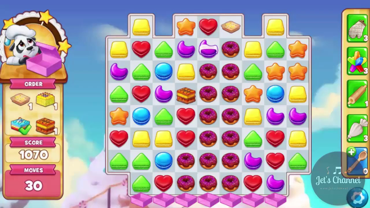 Cookie Jam | Level 21 - 30 | Jet's Channel