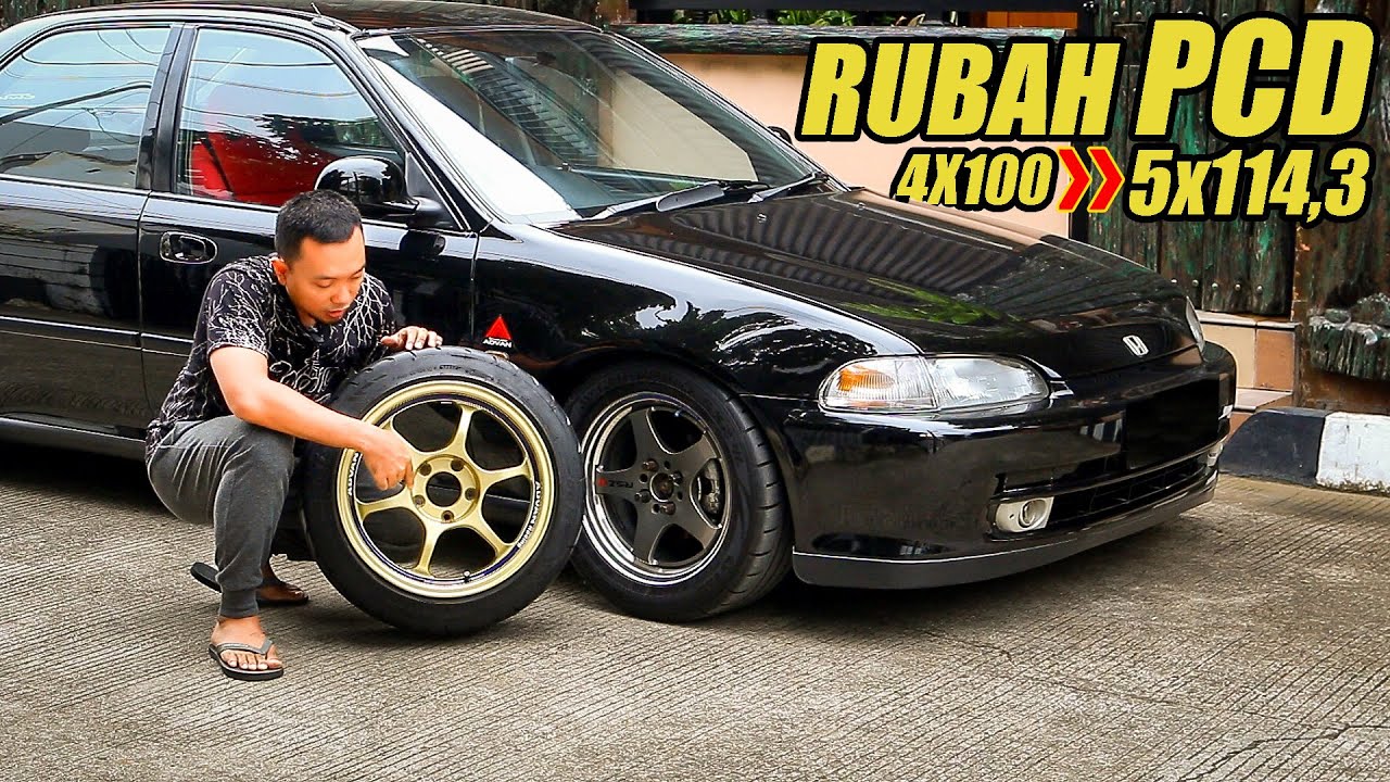 Rubah PCD Civic Genio Jadi 5x114,3 ? | Naik Baut Di Sarinande