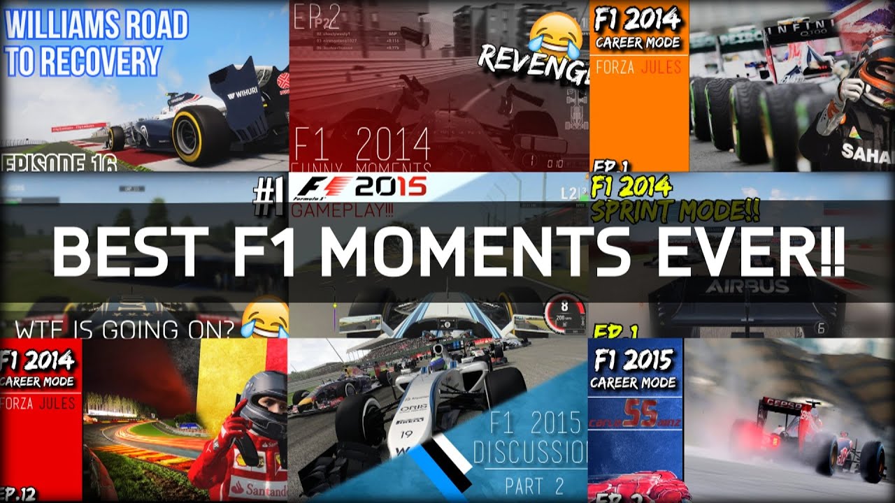 BEST F1 MOMENTS EVER | Goodbye F1 on FlyingNirangatang (New home @ FNG Racing)