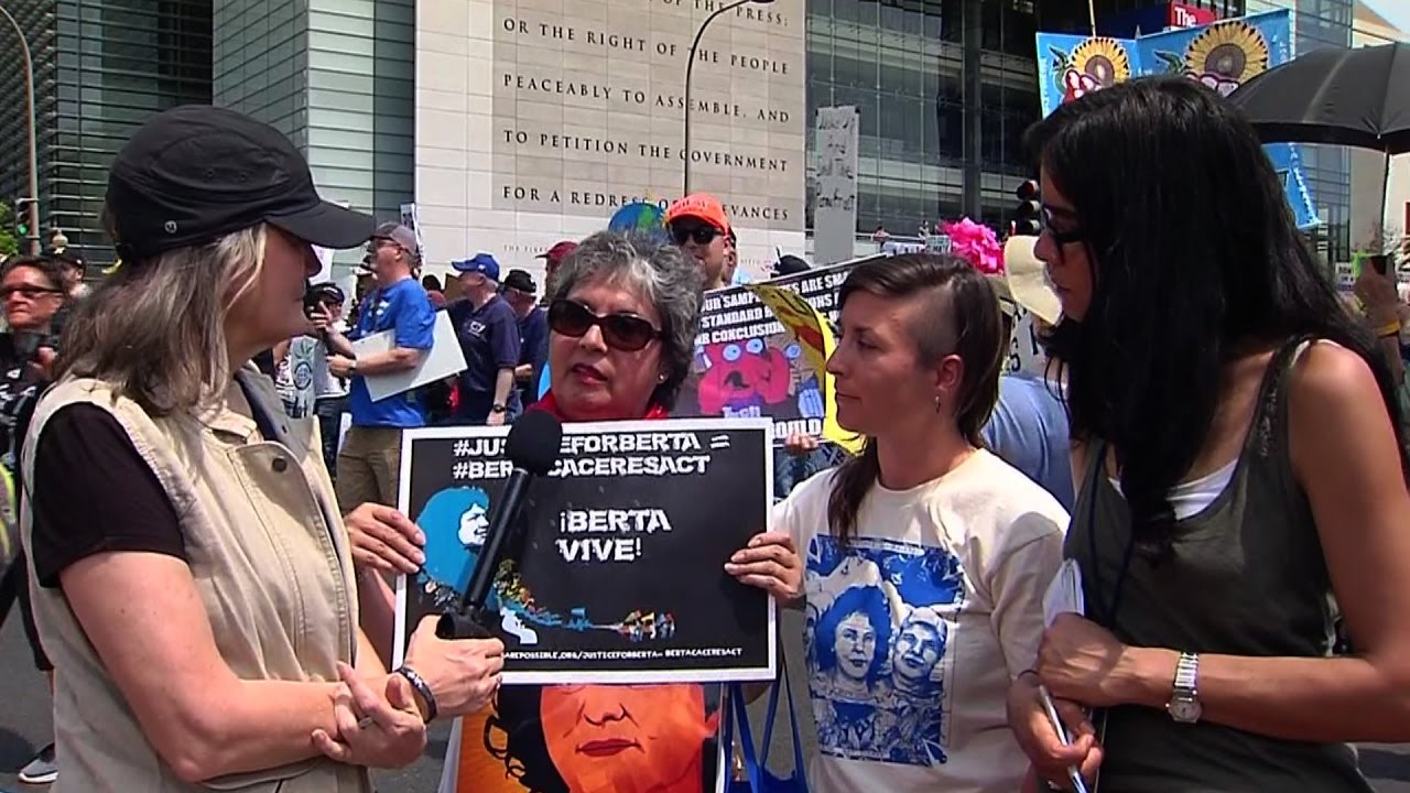 Berta C&aacute;ceres' Sister Speaks Out About the Ongoing Assassinations of Land Defenders in Honduras