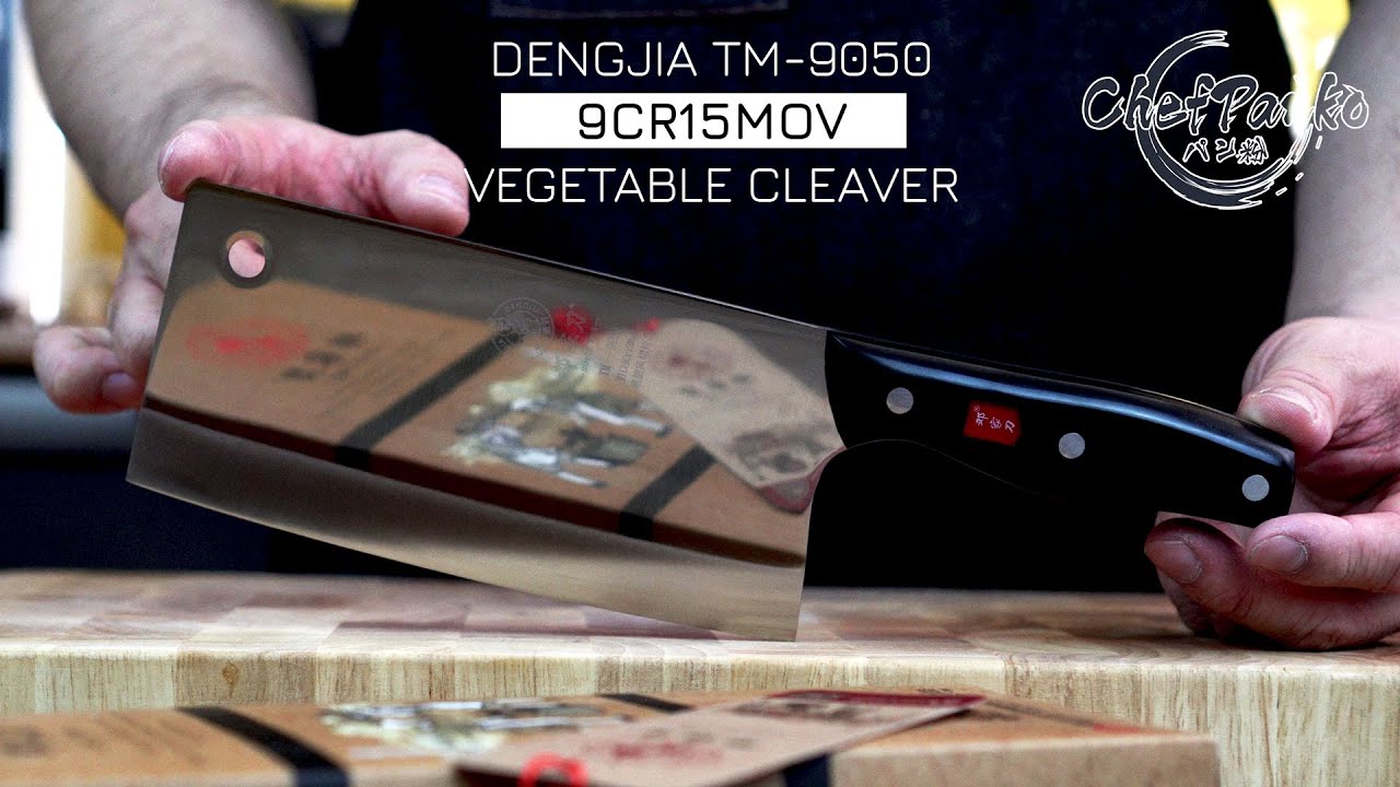 Dengjia Vegetable Cleaver Review TM-9050 (9Cr15Mov)