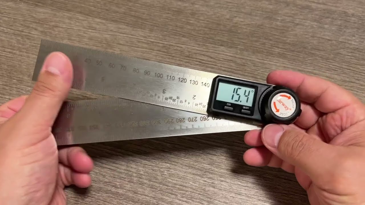 Righello Angolare Digitale farway 2 in1 Goniometro digitale, Tanto semplice quanto utile se non indi
