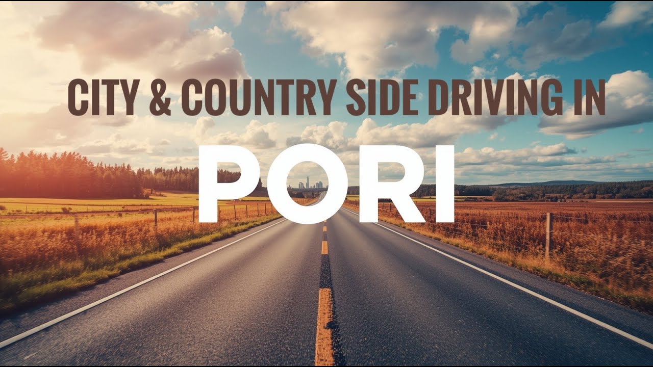Relaxing Drive in Finland | City & Countryside Roads with Chill Music