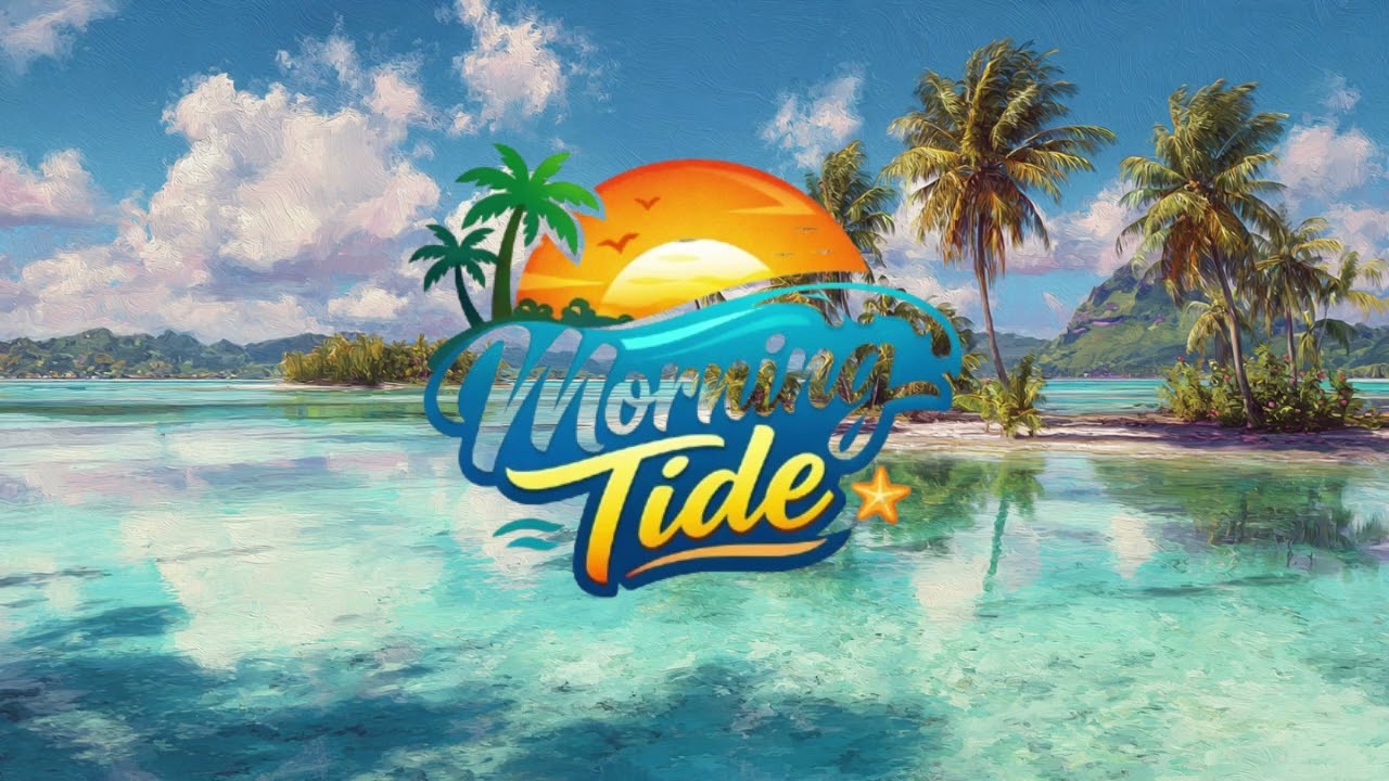 👉 Golden Tide ✨ Warm Tropical Chill for Morning Focus