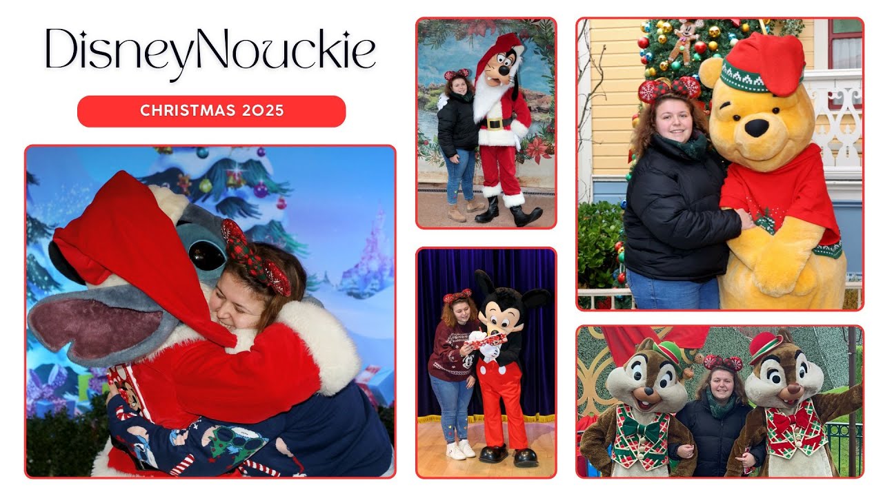 Characters @ Disneyland Paris 🩵 ~ December 2025