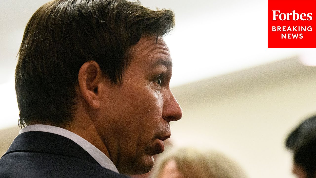 'They Should Be Expelled!': DeSantis Rips Riley Gaines Protesters While Pushing Anti-DEI Bill