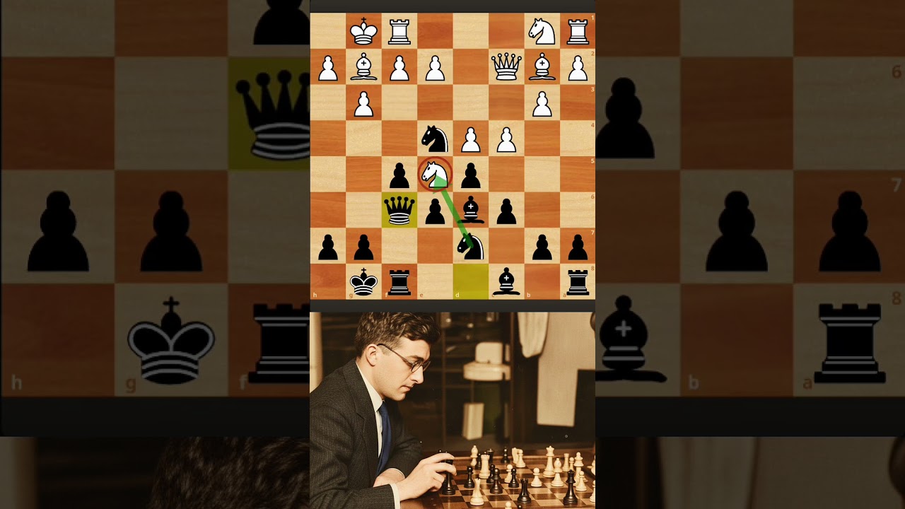 Epic Smash in 13 Move. Grunfeld,E - Torre, K. Baden-Baden 1925.