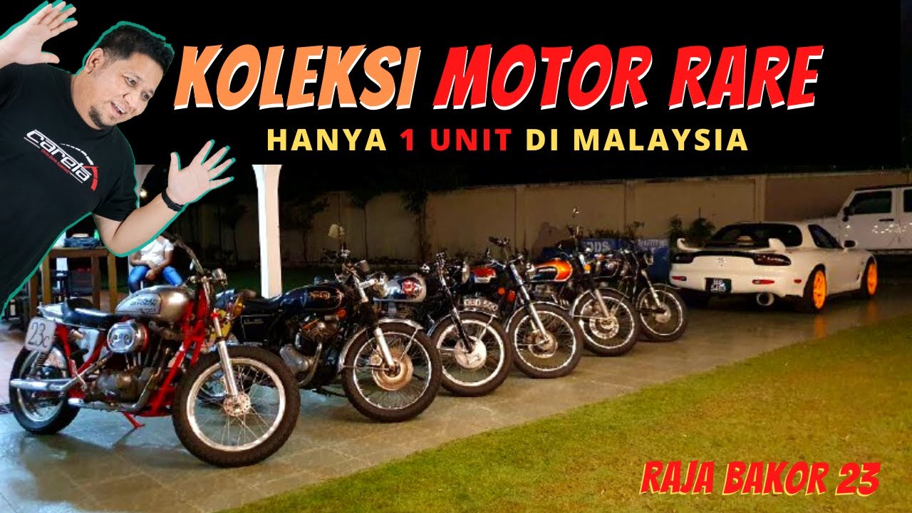Koleksi Motosikal RARE di Malaysia.