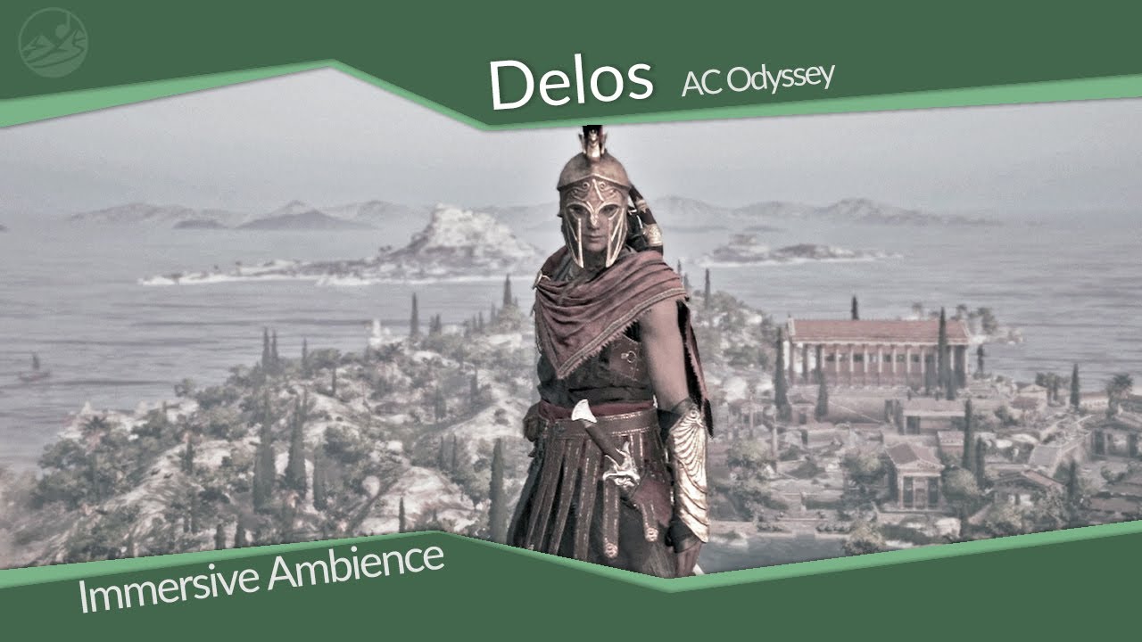 Delos | A Walk Through the Cycladic Islands (AC Odyssey Ambience)