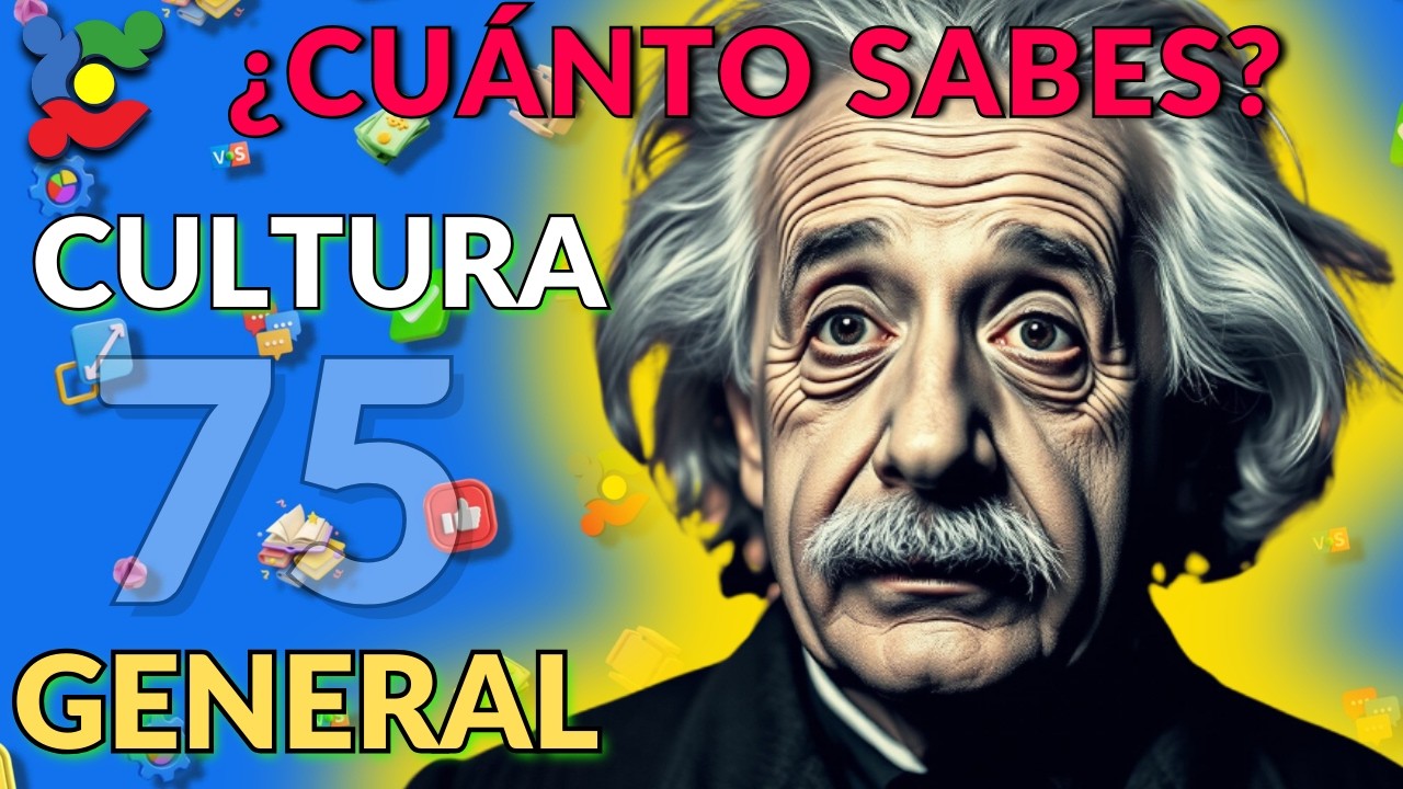 ✨ &iquest;Cu&aacute;nto Sabes de CULTURA GENERAL? 🌍 75 Preguntas para Aprender 📚 y Desafiar tu Conocimiento 🧠