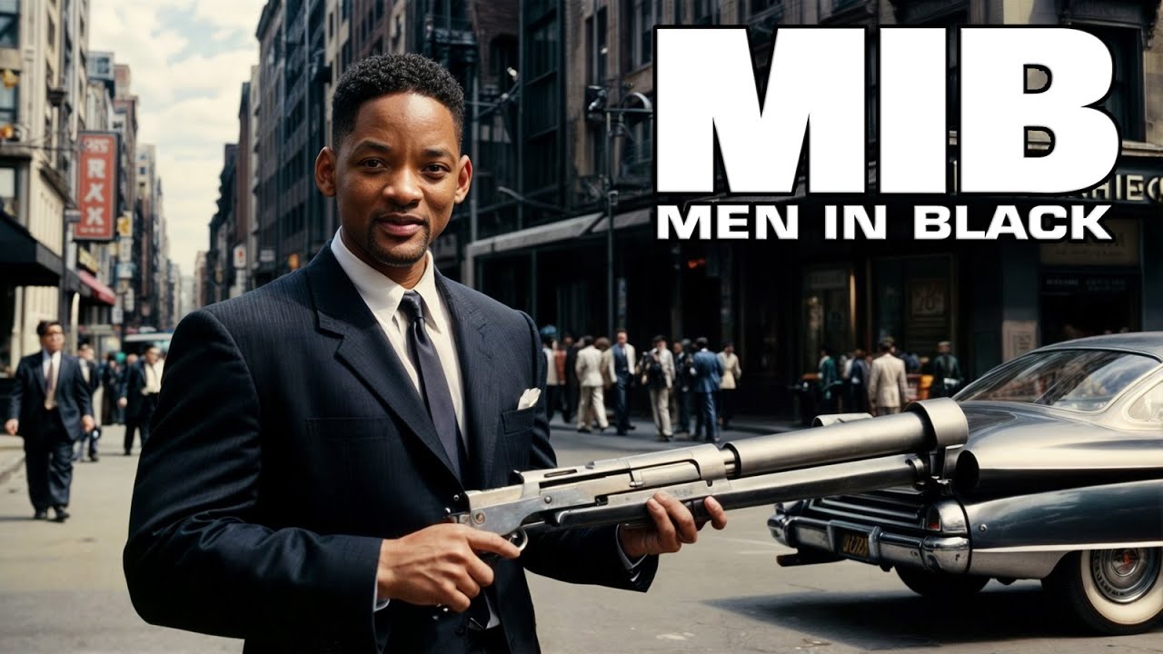 MEN IN BLACK - 1950's Super Panavision 70