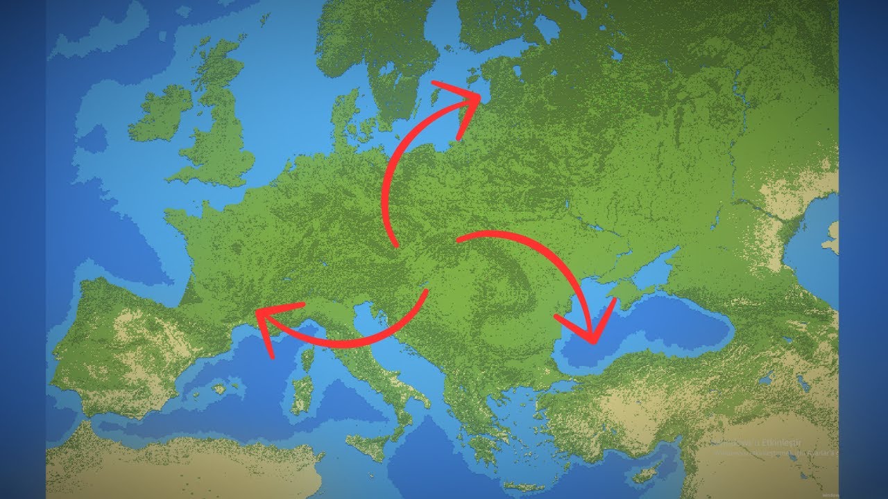 10,000 Years in EUROPE - Worldbox Timelapse