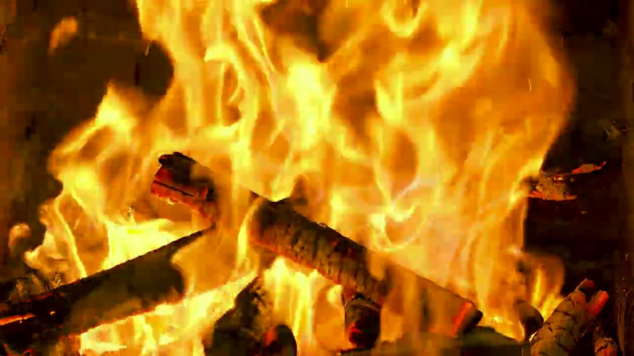 Winter Night Lounge Jazz – Smooth Saxophone Relaxation with Soft 4K Fireplace Fire