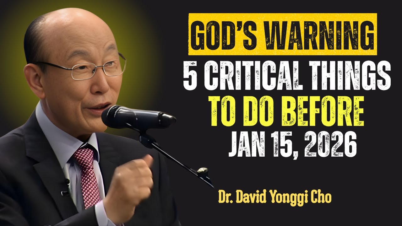 Before Jan 15, 2026: 5 Things God Is Warning You About