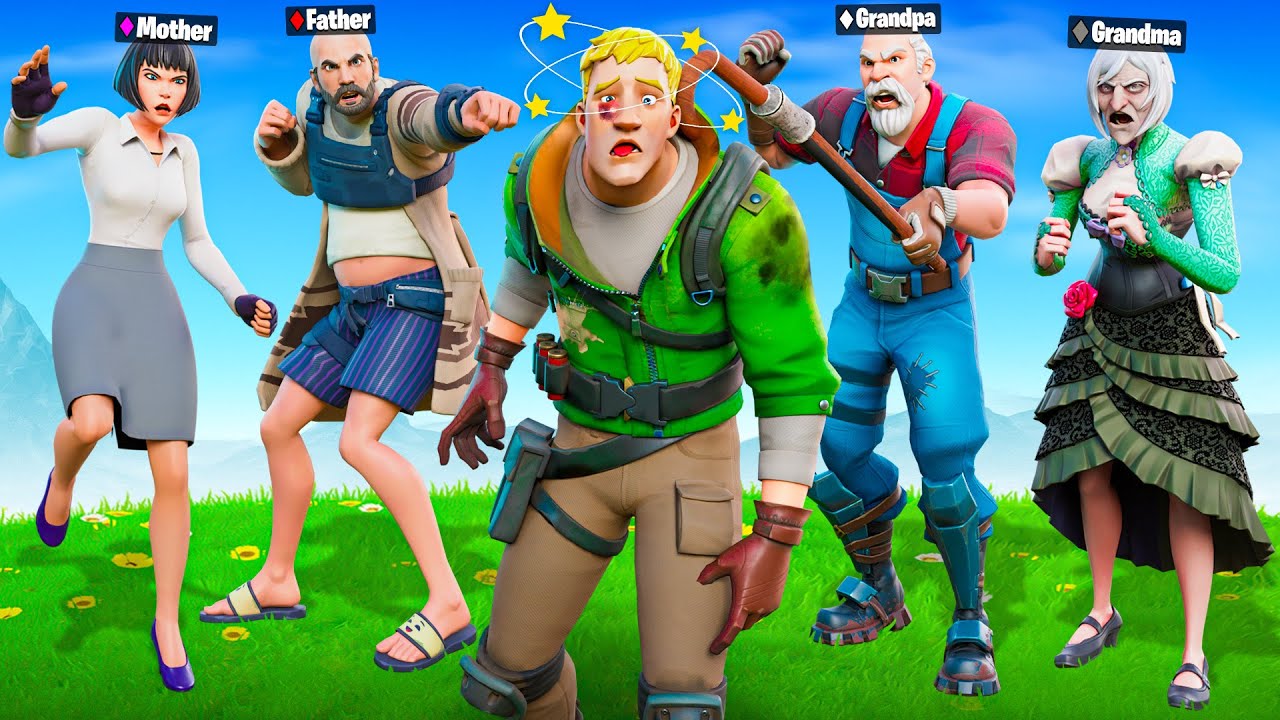 Я притворился его СЕМЬЕЙ в Fortnite!