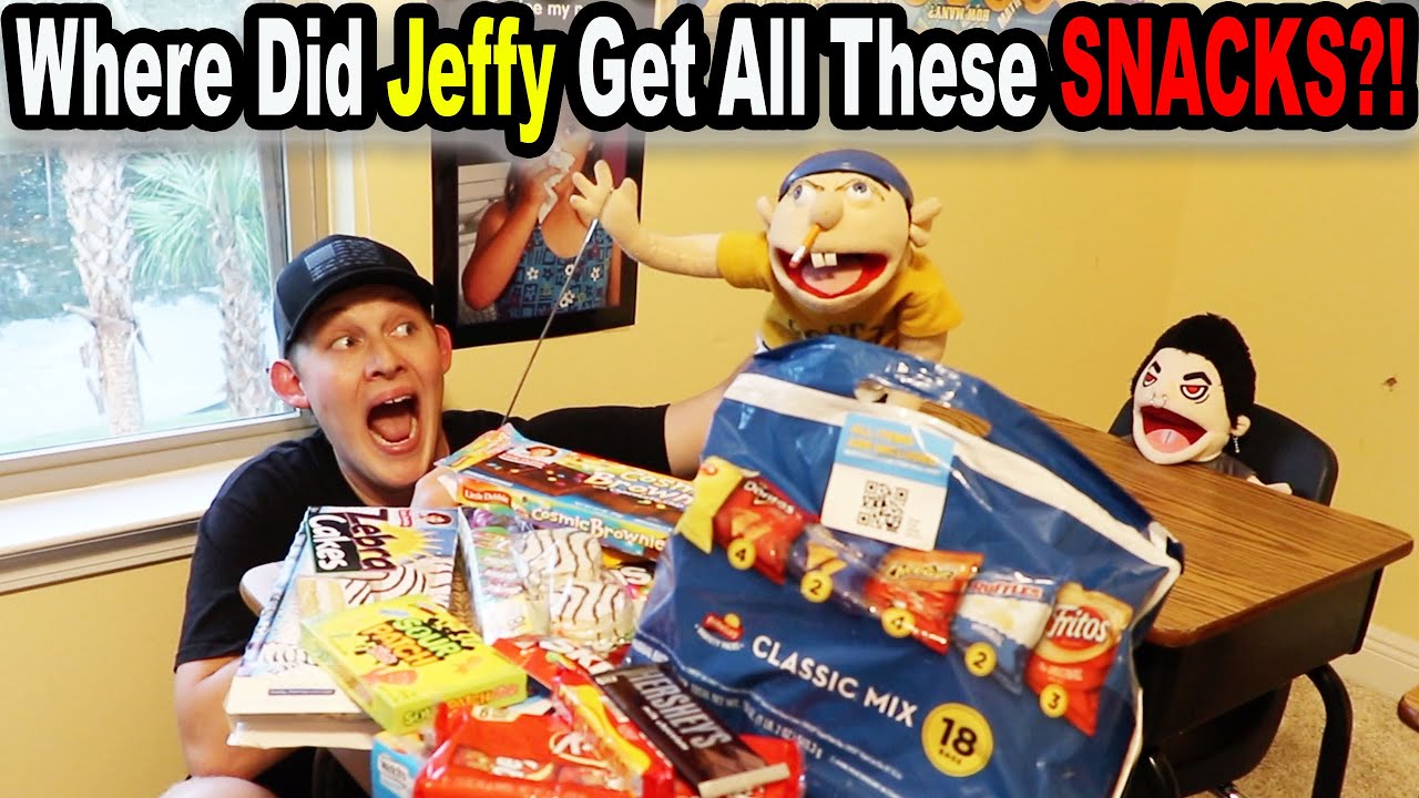 Where Did Jeffy Get All These SNACKS?!?!