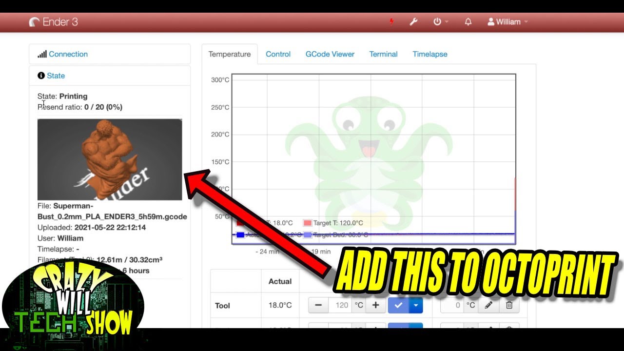 Add thumbnail preview to octoprint with prusaslicer