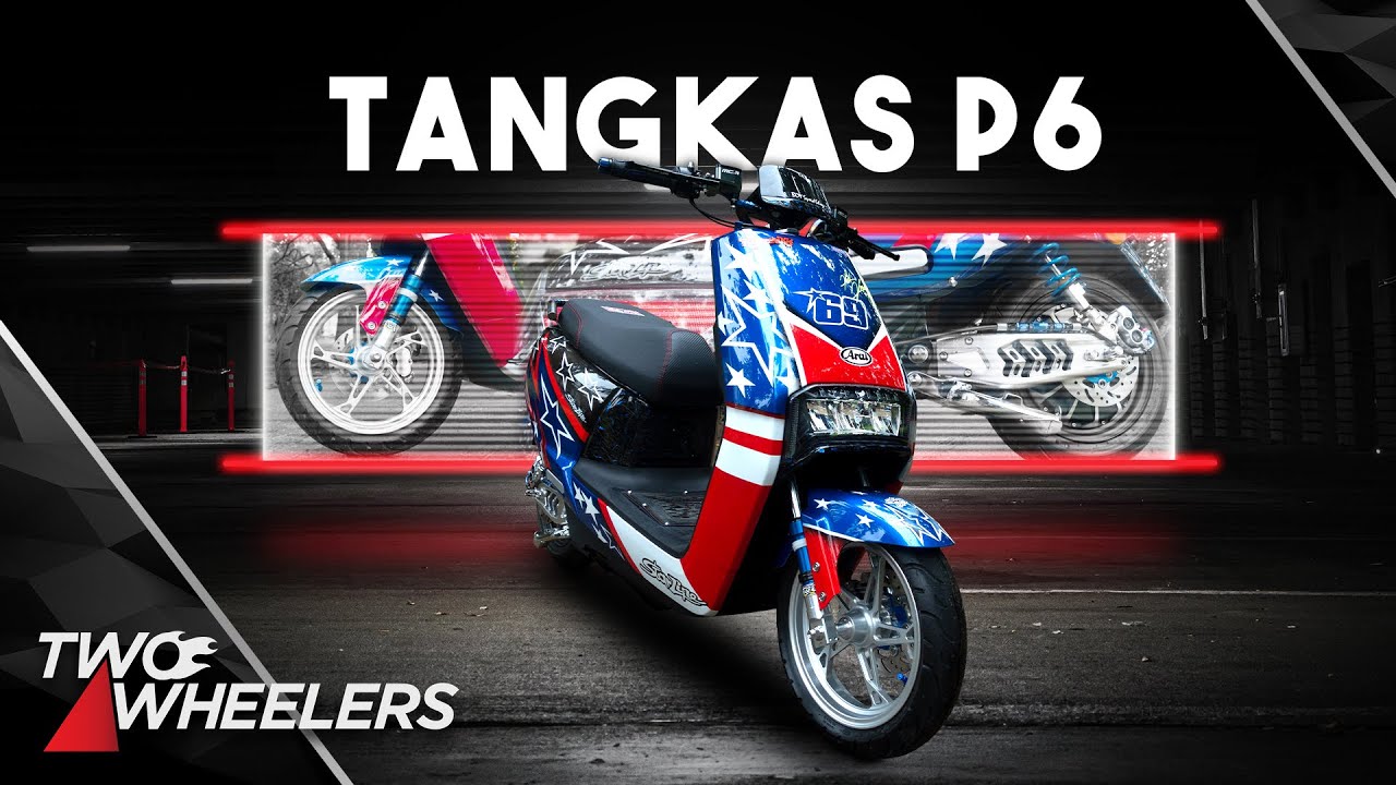 #BLACKLYFE Tangkas P6 Modifikasi Thailook, Motor Electric Rajai Kontes/#TWOWHEELERS/2023 - EPS 58