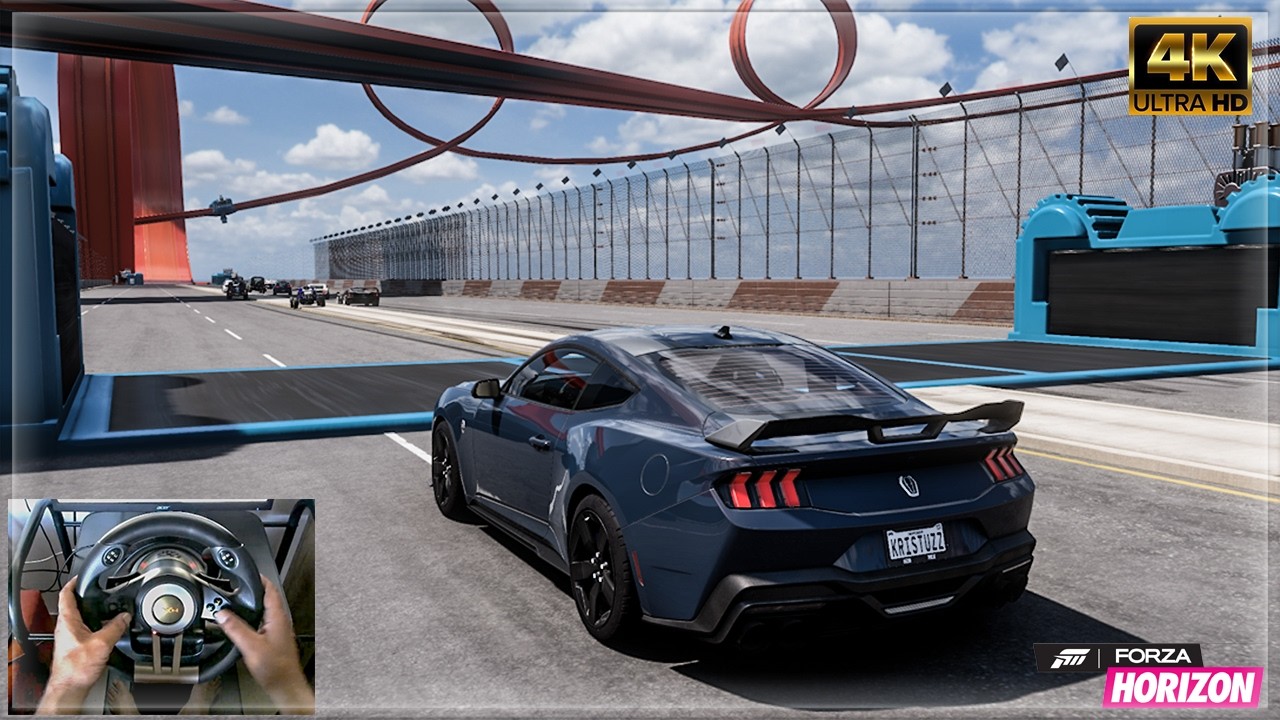 Mustang Dark Horse - Hot Wheels Racing: Forza Horizon 5 | Pxn V3 Pro Gameplay