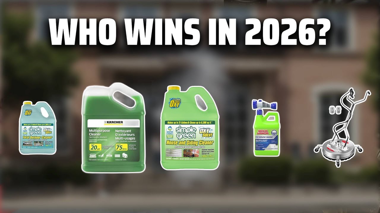 The Top 5 Best Siding Cleaner in 2026 - Must Watch Before Buying!