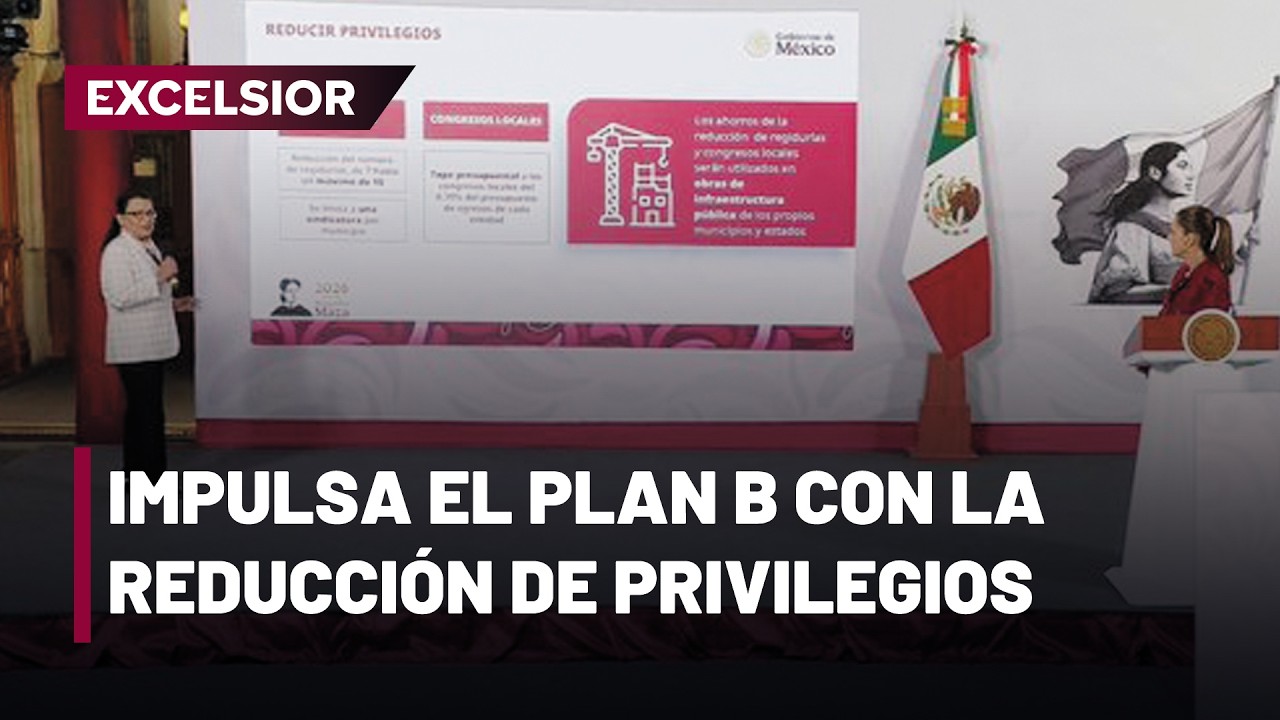 Sheinbaum revela el plan B de la reforma electoral y en esto consiste
